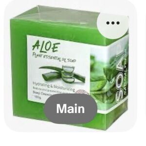 Handmade Green Aloe Soap Bar